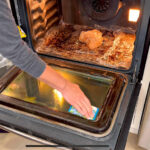 Is it safe to cook after using Easy Off Oven Cleaner?