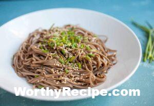 How do you cook dried soba noodles