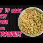 Can I cook Pancit Canton in the microwave?