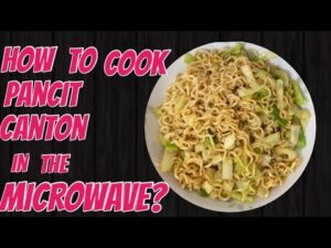 Can I cook Pancit Canton in the microwave? - can i cook pancit canton in the microwave