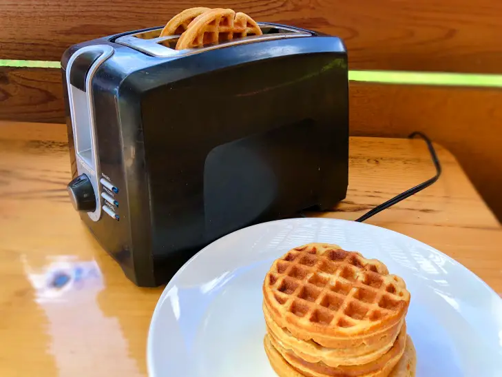 Can you bake Eggo waffles in a toaster oven?