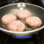Can you cook frozen burgers in a cast iron skillet