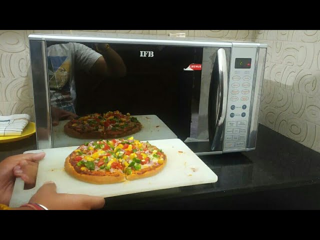 Can you cook pizza in a combination microwave?