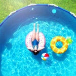 Can you swim after adding baking soda to the pool?