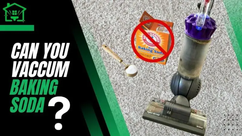 Can you vacuum baking soda with a Dyson?
