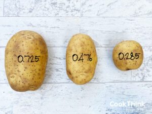 Do potatoes weigh less when boiled? - do potatoes weigh less when boiled