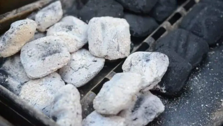 Does all charcoal have to be GRAY before cooking