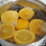 Does boiling lemons purify the air