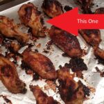 How do you know if chicken wings are done?