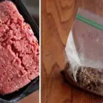 How do you reheat frozen cooked ground beef?