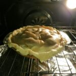 How long do you bake a pie in a convection oven?