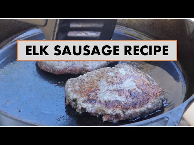 How to cook elk sausage?