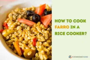 How to cook farro in a Zojirushi rice cooker