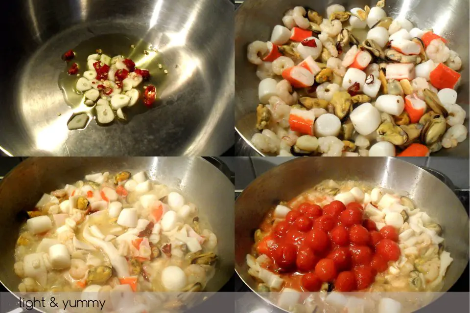 How to cook frozen seafood mix