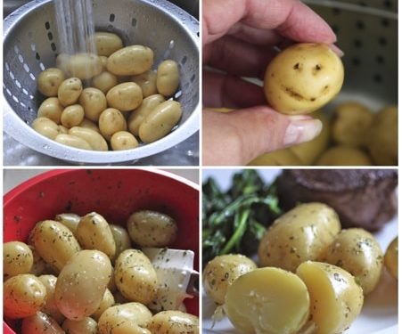 How to cook potatoes in an electric steamer?