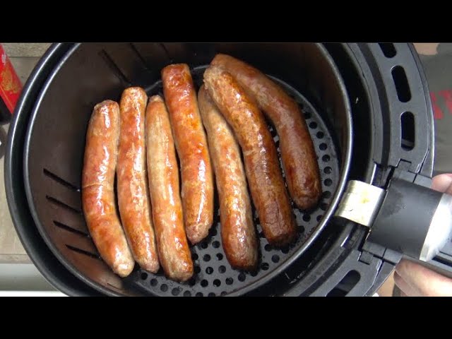 How to cook sausages in a Tefal ActiFry?