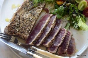 how to cook the skin of a tuna steak? - how to cook the skin of a tuna steak
