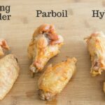 How to precook chicken wings before grilling them?