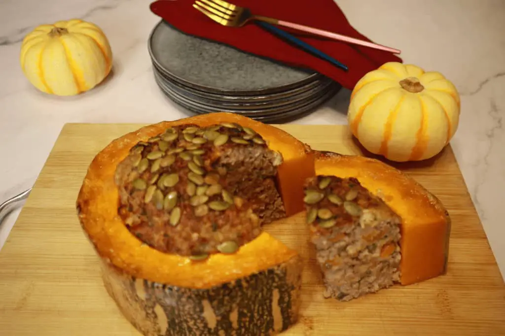Pumpkin meatloaf Step by step