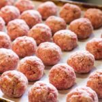 Should meatballs be refrigerated before cooking?