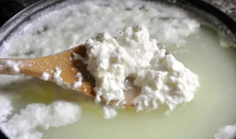 What happens when you boil spoiled milk?