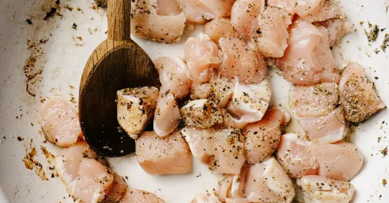 Why is my chicken slimy after cooking?