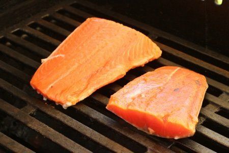 can you cook frozen salmon on a george foreman grill