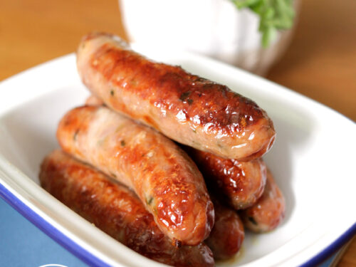 can you cook sausages without skin in the oven