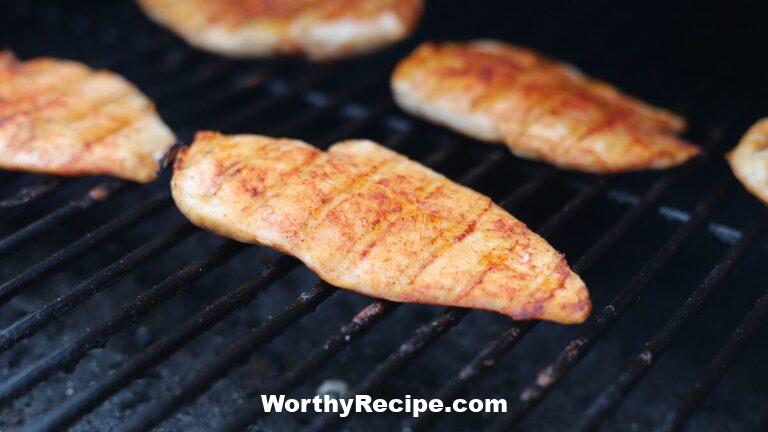 how long to cook a thin chicken breast on the grill