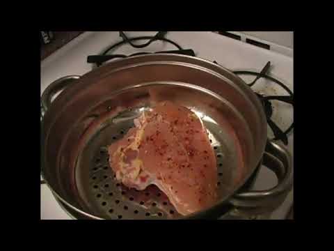 how to cook a chicken breast in an electric steamer