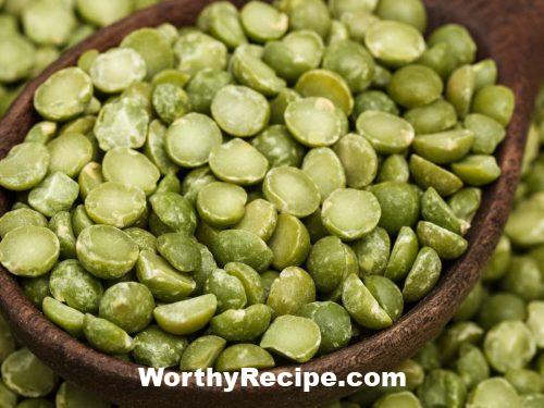how to cook green peas without soaking them