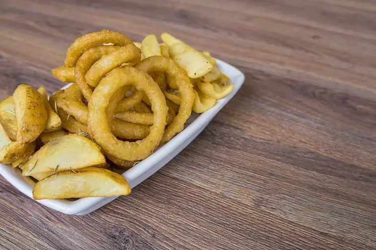 question are onion rings healthier than french fries