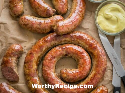 question how to cook rope sausage