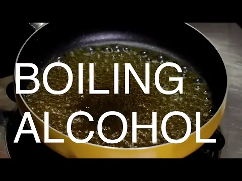 what happens when you boil whiskey