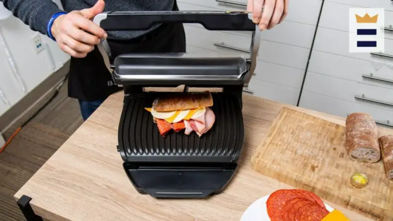 why is my george foreman grill sticking